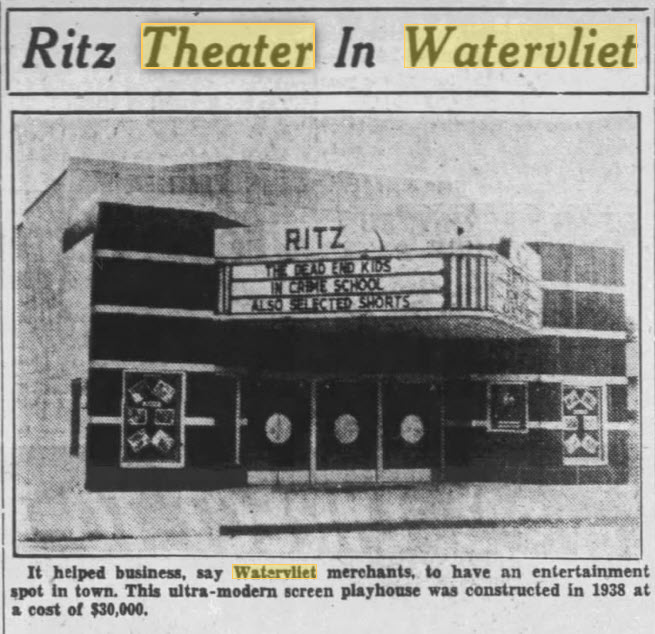 Fleet Theatre - ARTICLE FROM JAN 26 1939